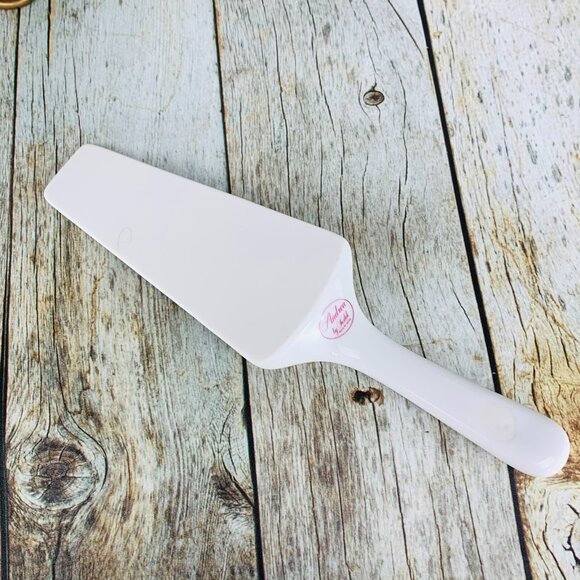 Andrea By Sadek WILD FLOWER Scallop Porecelain Gold Trim Cake Plate Server Set - Picture 3 of 8